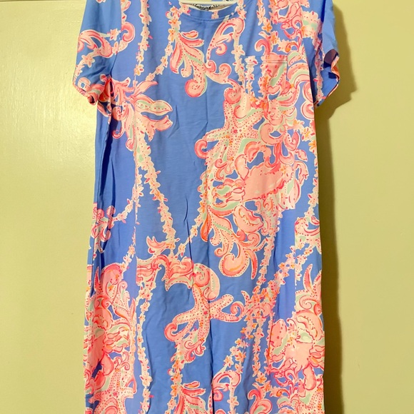 Lilly Pulitzer short sleeve dress large - Picture 1 of 2
